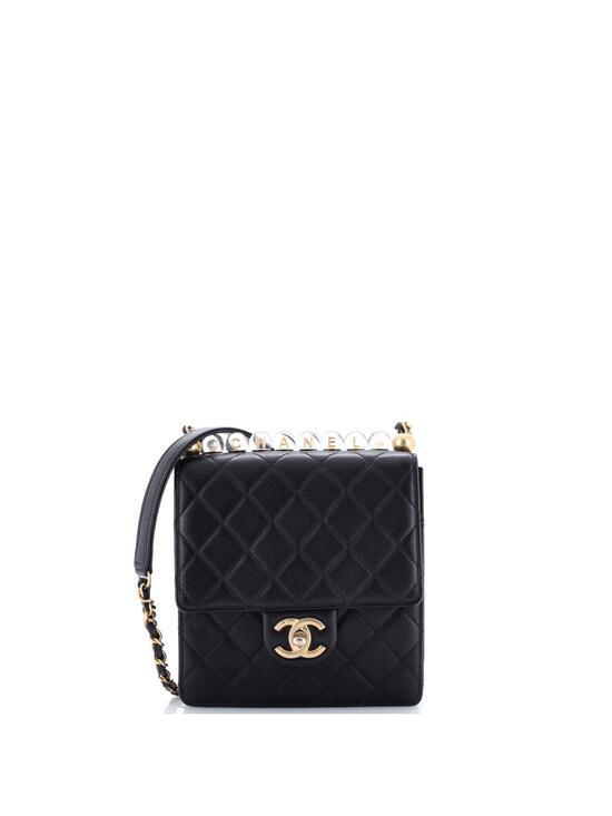 Chanel Handbags - Chanel Chic Pearls Flap Bag Quilted #240080C31B